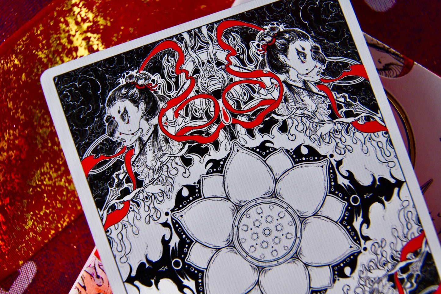Nezha Paper Sculpture Set
