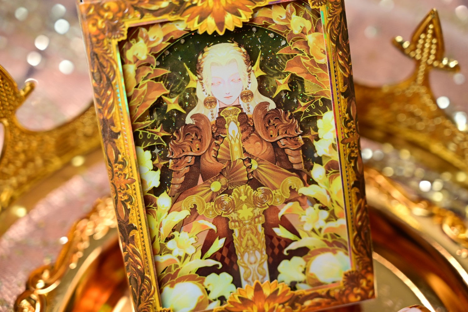 キング・アーサー V2：エクスカリバー　GOLD verトランプ King Arthur V2 : Excalibur – King Star Playing Cards