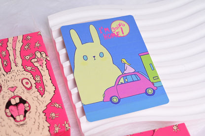 Radio Cat & Mad Bunny playing cards