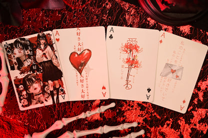Flower, Tree, Leaf - series of playing cards