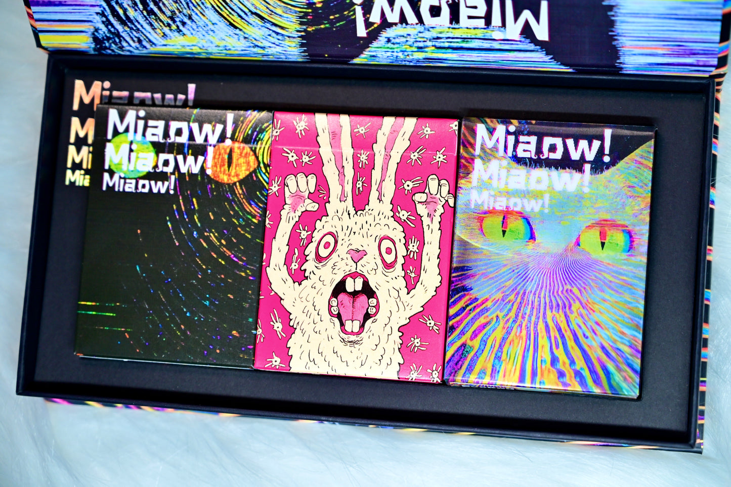 Radio Cat & Mad Bunny playing cards
