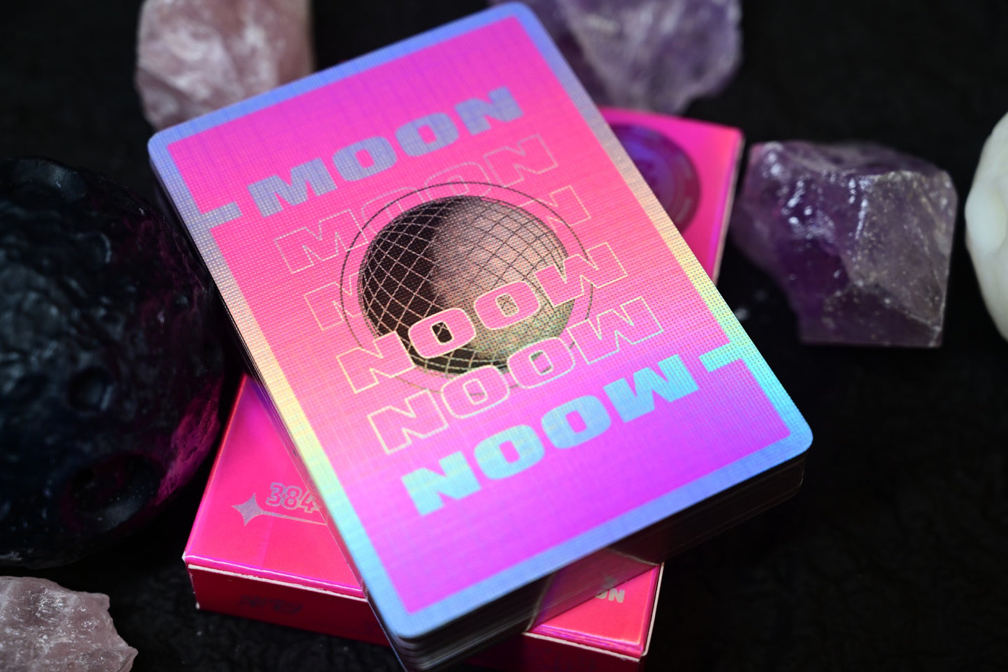 MOON (Super HOLO Series) cardistry playing cards