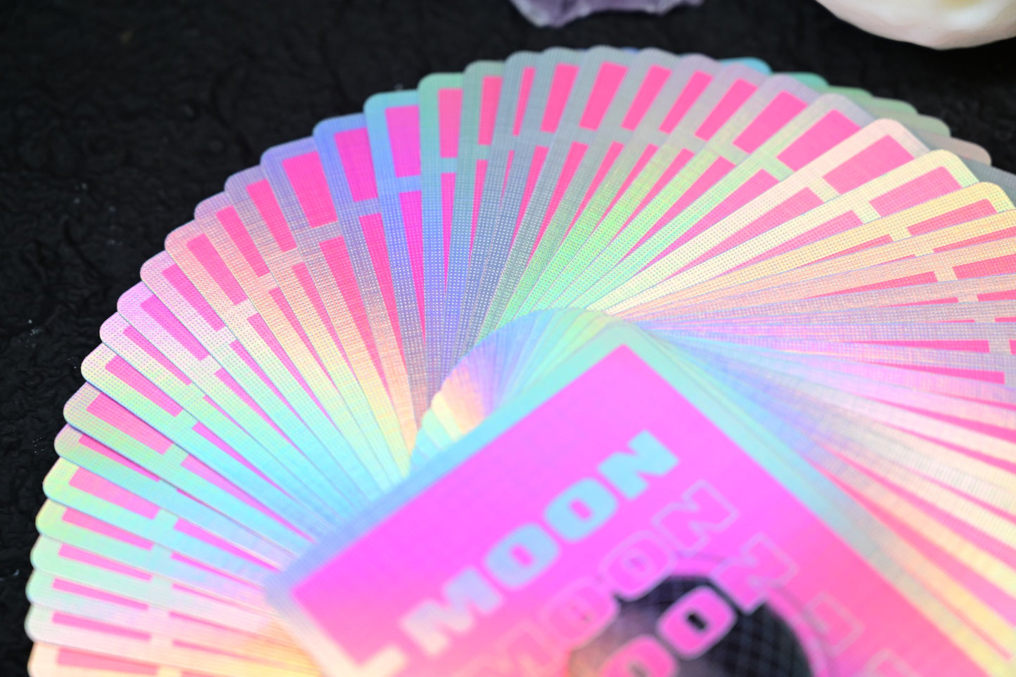 MOON (Super HOLO Series) cardistry playing cards