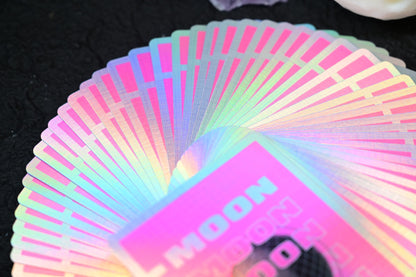 MOON (Super HOLO Series) cardistry playing cards