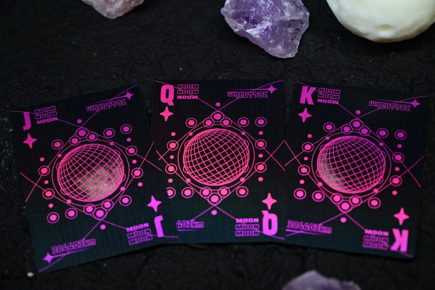 MOON (Super HOLO Series) cardistry playing cards