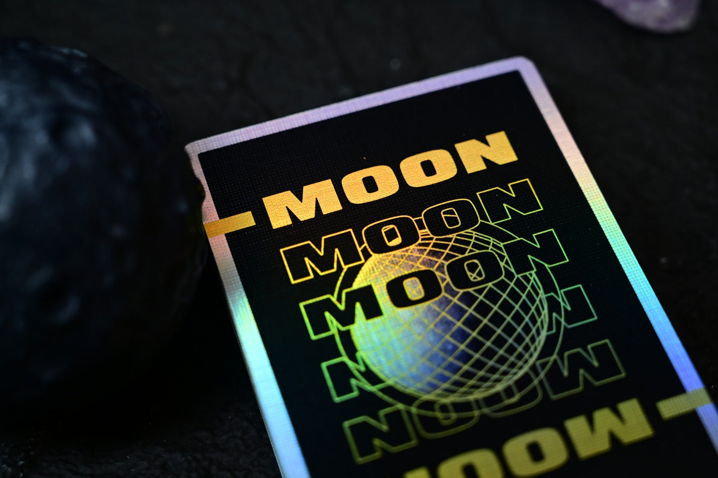 MOON (Super HOLO Series) cardistry playing cards