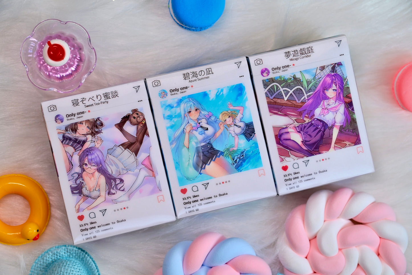 Sweet Cosplay Show playing cards series