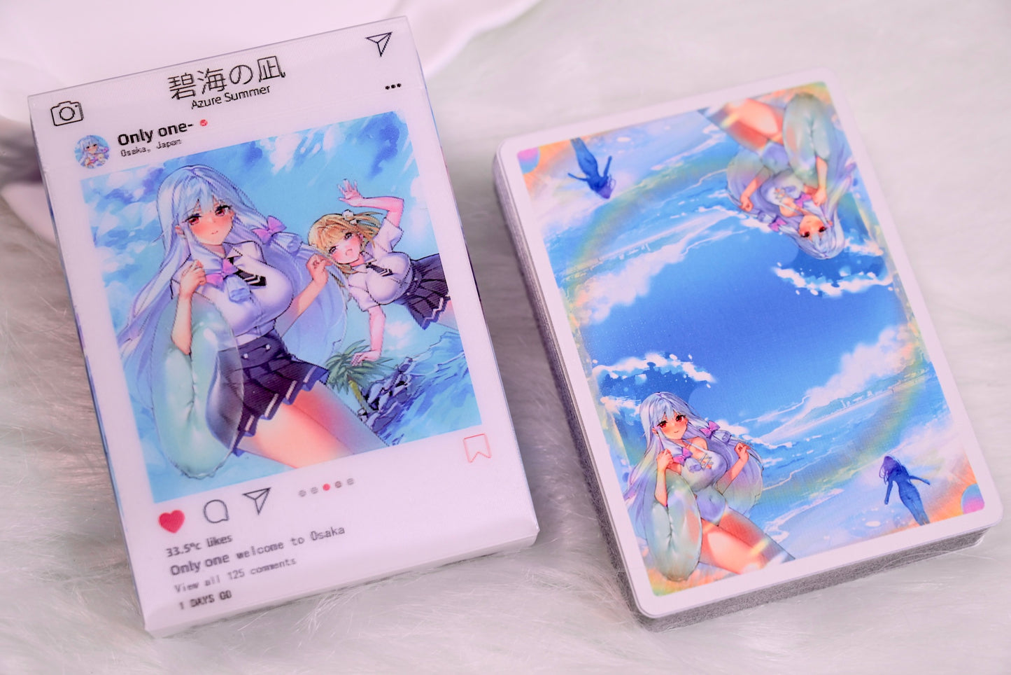 Sweet Cosplay Show playing cards series