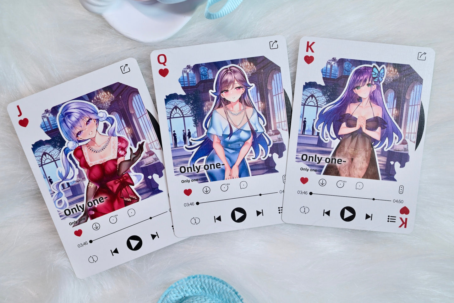 Sweet Cosplay Show playing cards series