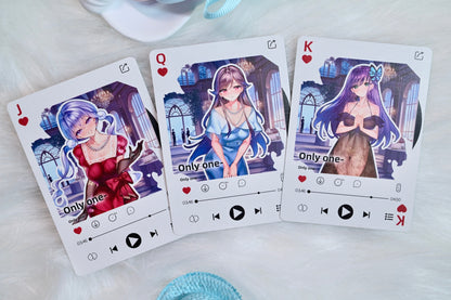 Sweet Cosplay Show playing cards series