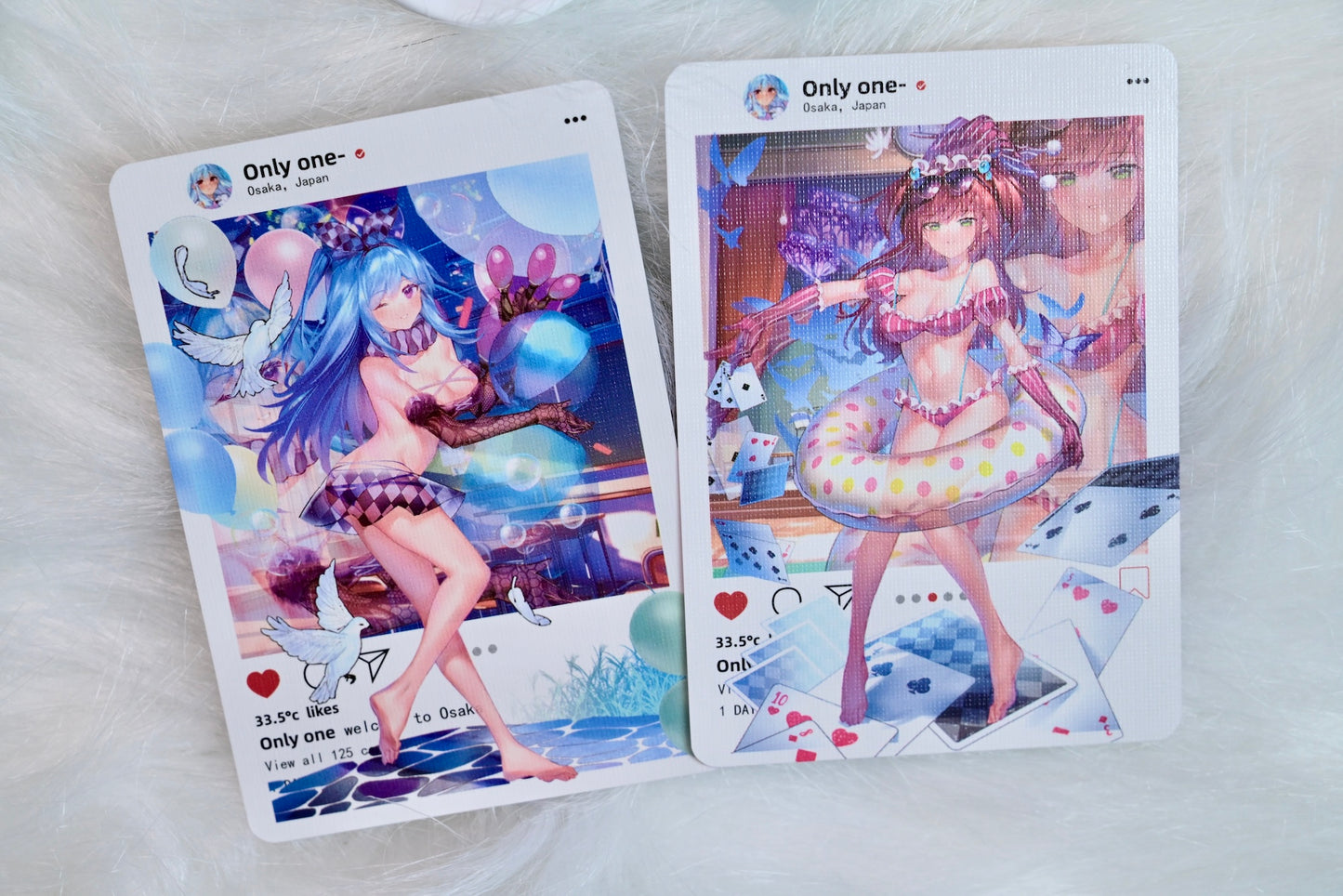 Sweet Cosplay Show playing cards series
