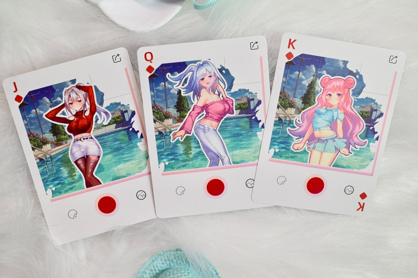 Sweet Cosplay Show playing cards series