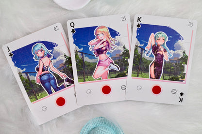 Sweet Cosplay Show playing cards series
