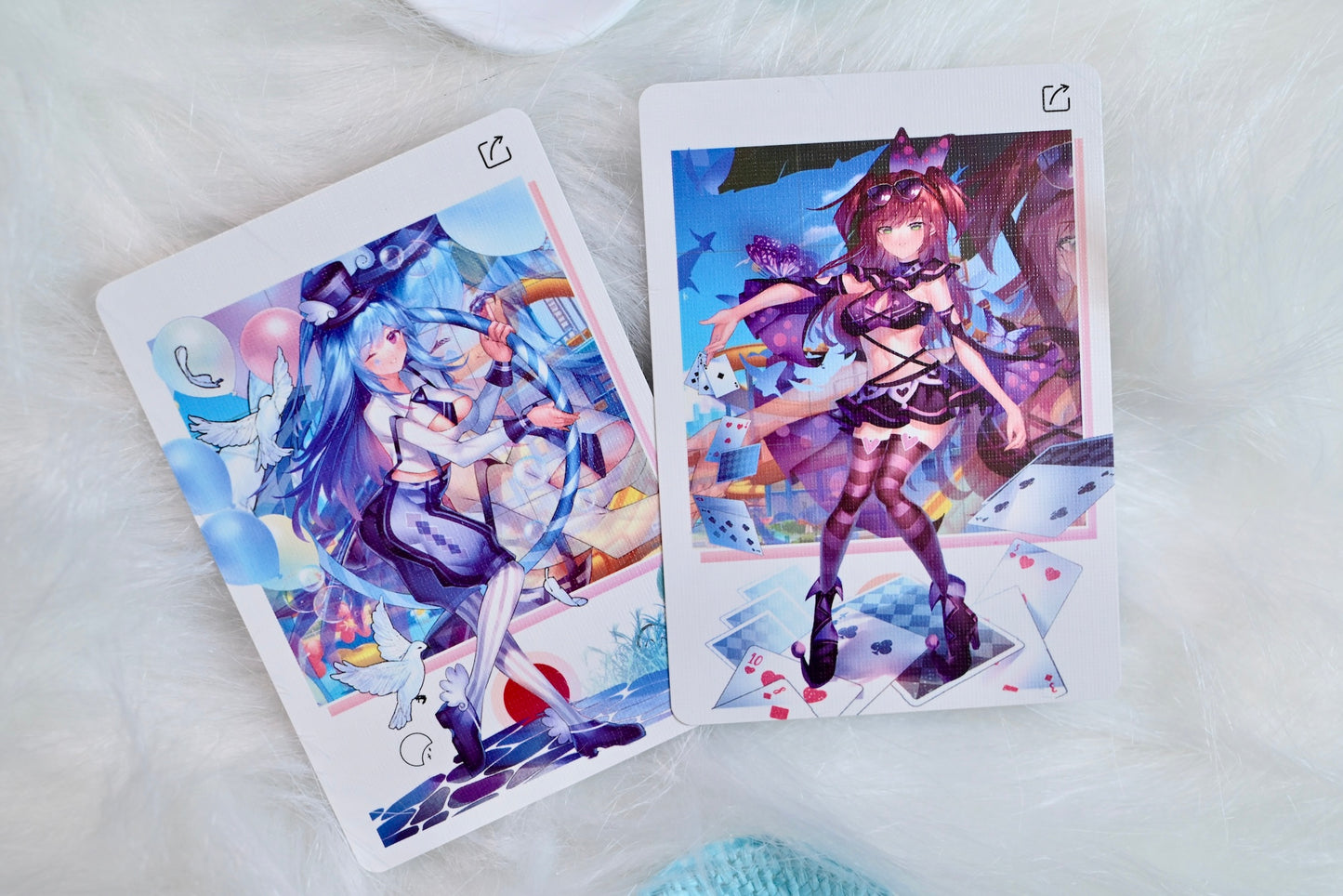 Sweet Cosplay Show playing cards series