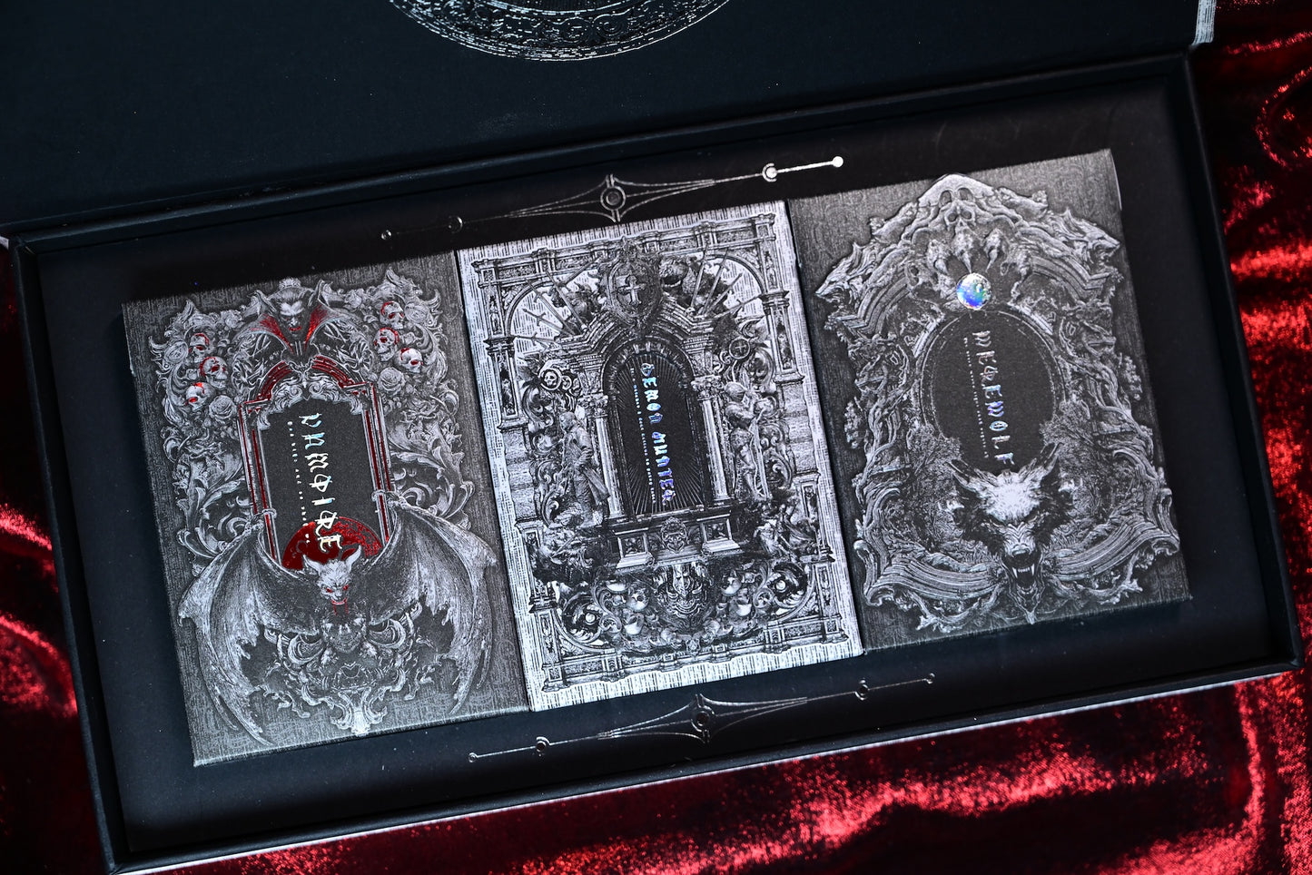 Trinity of Night playing cards series