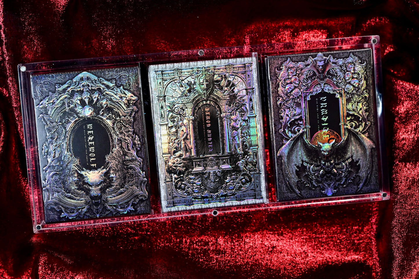 Trinity of Night playing cards series