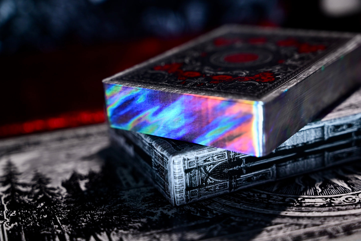 Trinity of Night playing cards series