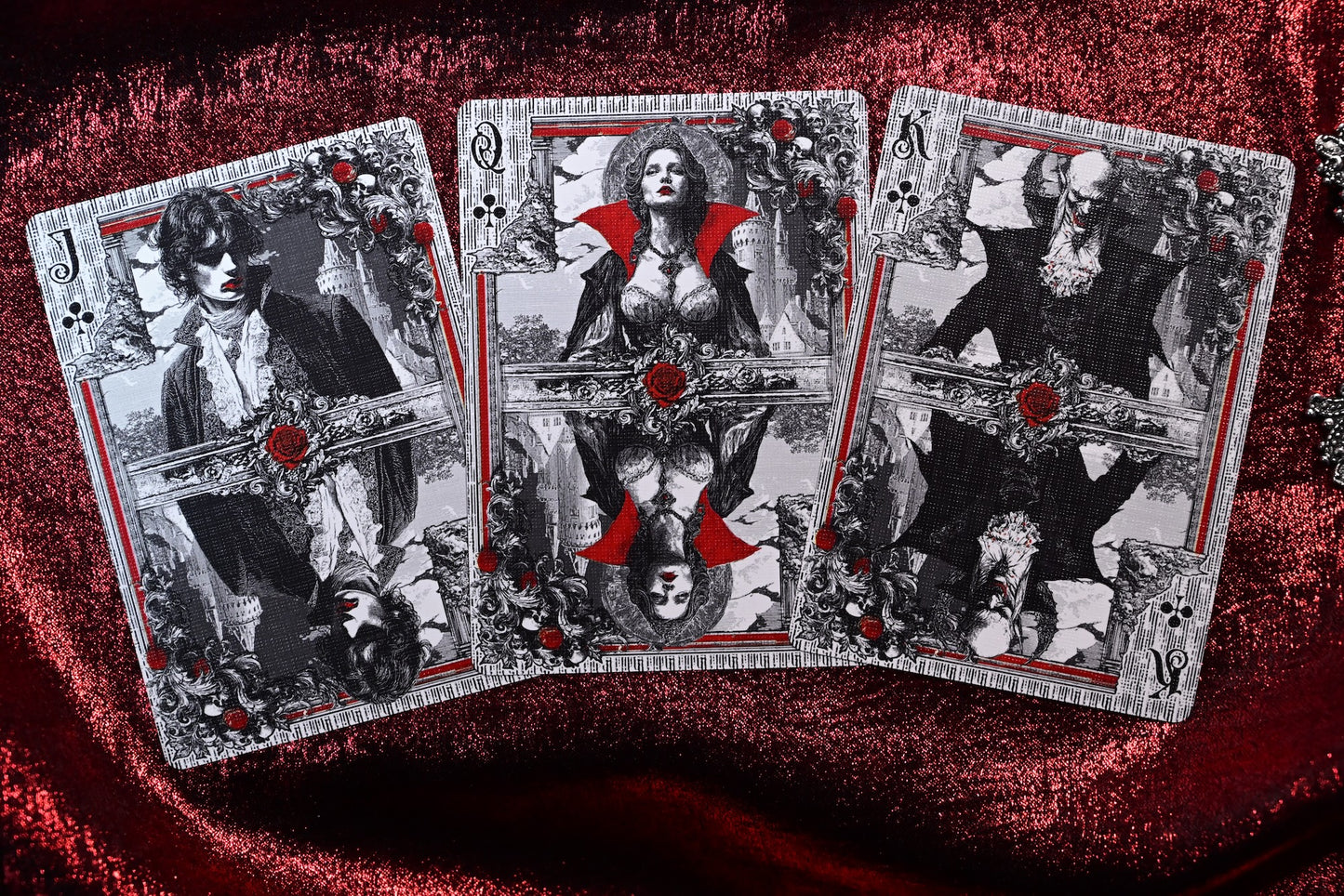 Trinity of Night playing cards series