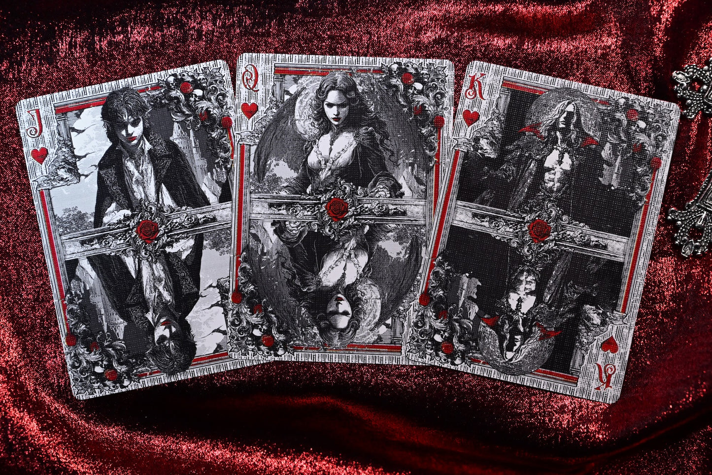 Trinity of Night playing cards series