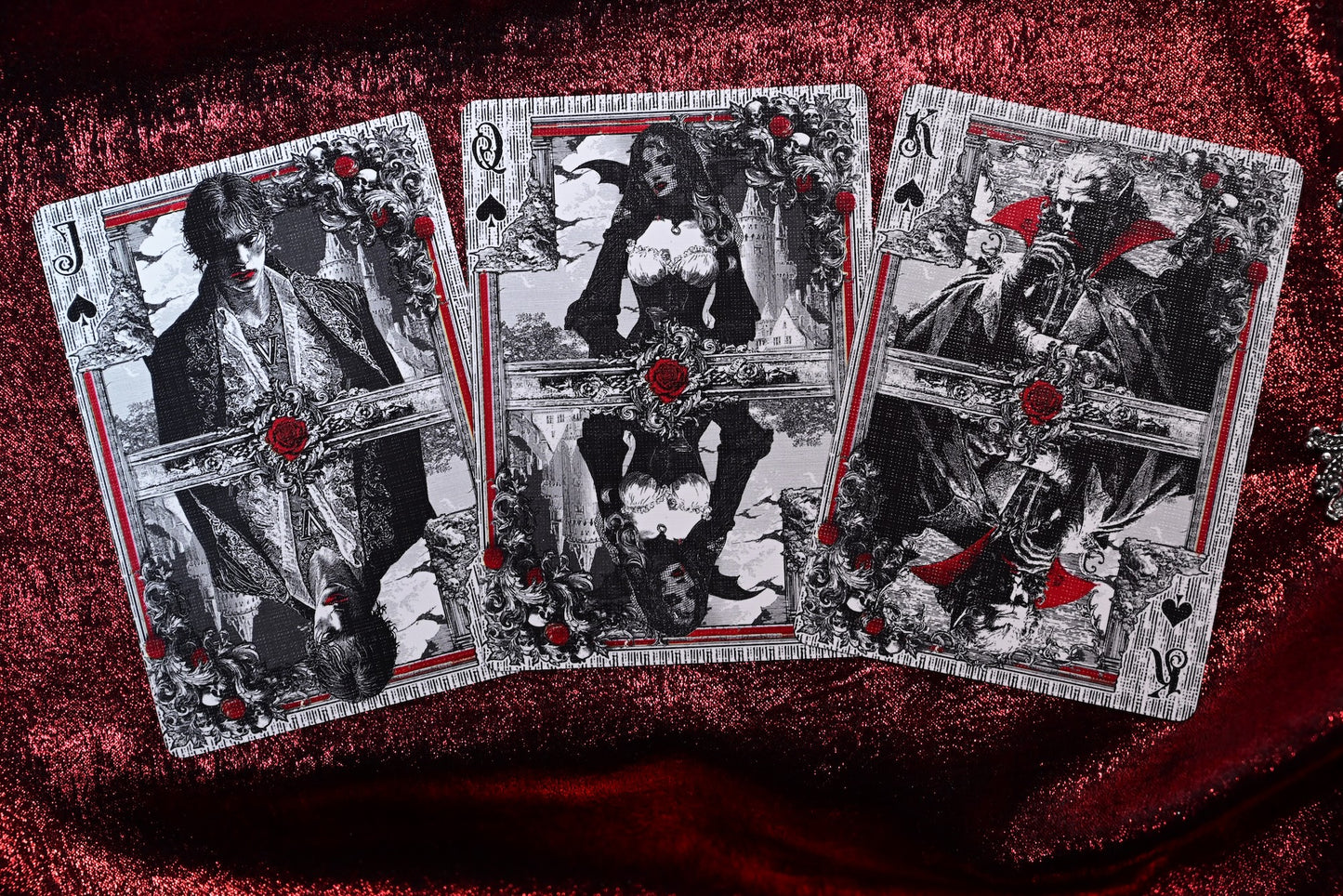 Trinity of Night playing cards series