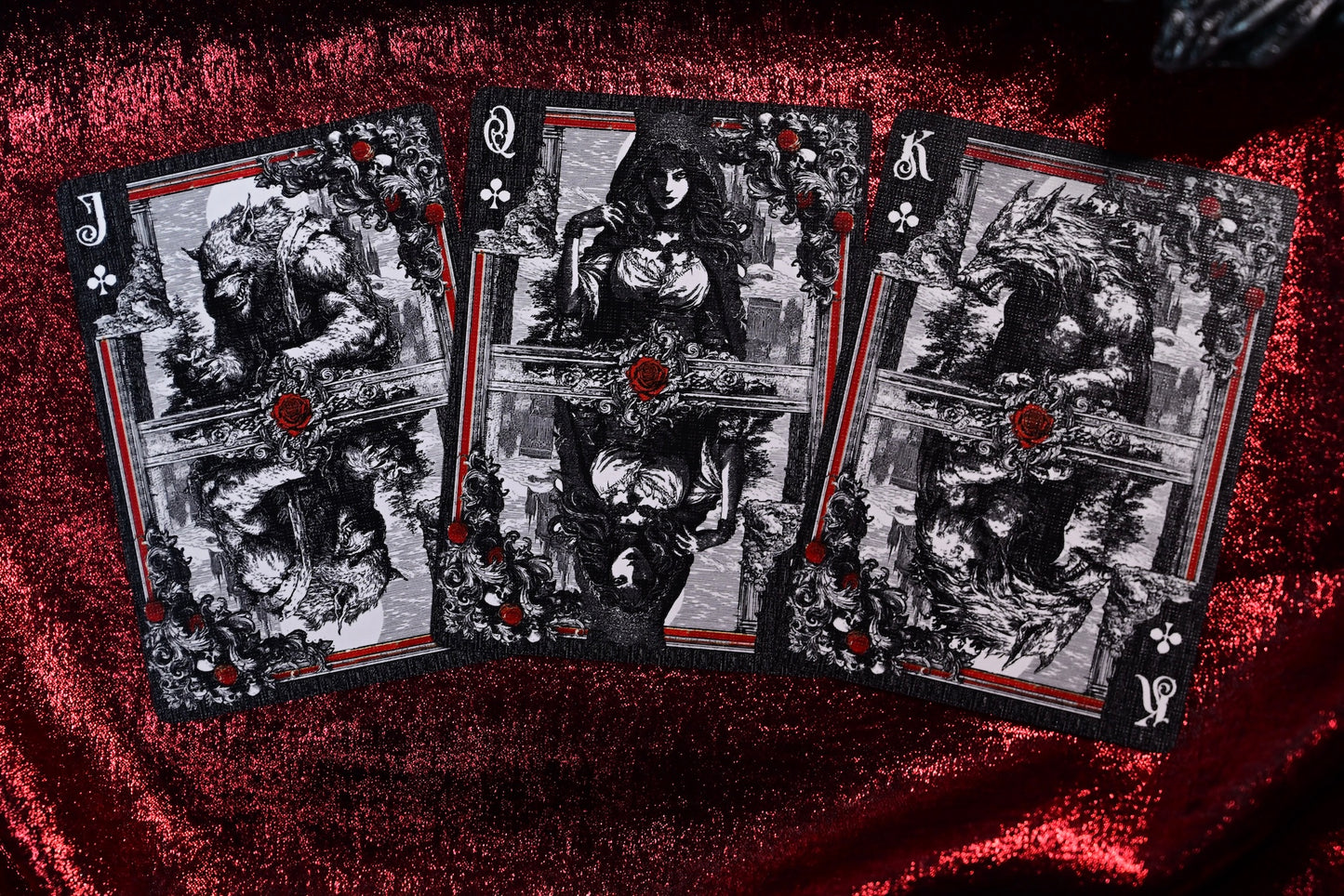 Trinity of Night playing cards series