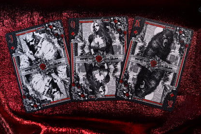 Trinity of Night playing cards series