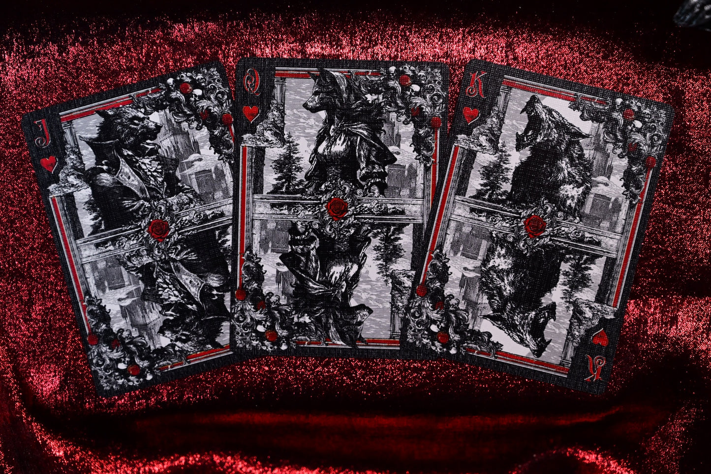 Trinity of Night playing cards series