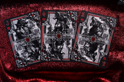 Trinity of Night playing cards series