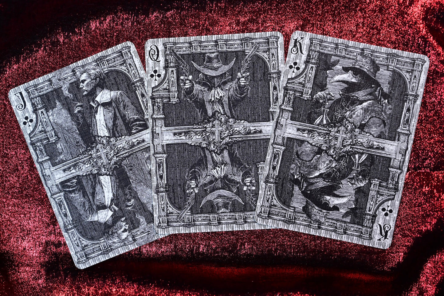Trinity of Night playing cards series