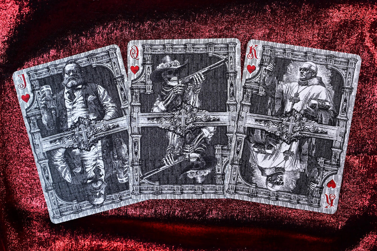 Trinity of Night playing cards series