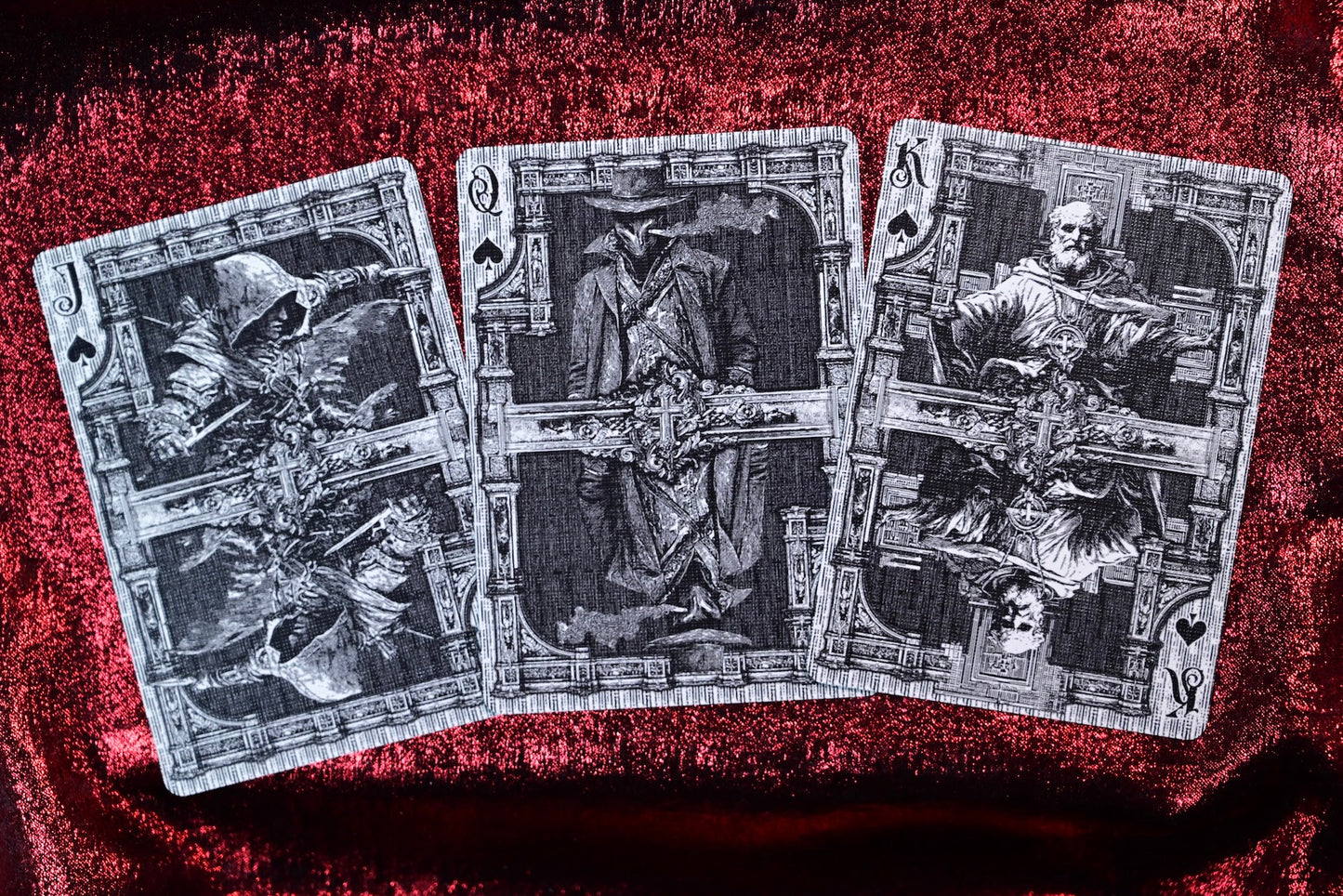 Trinity of Night playing cards series