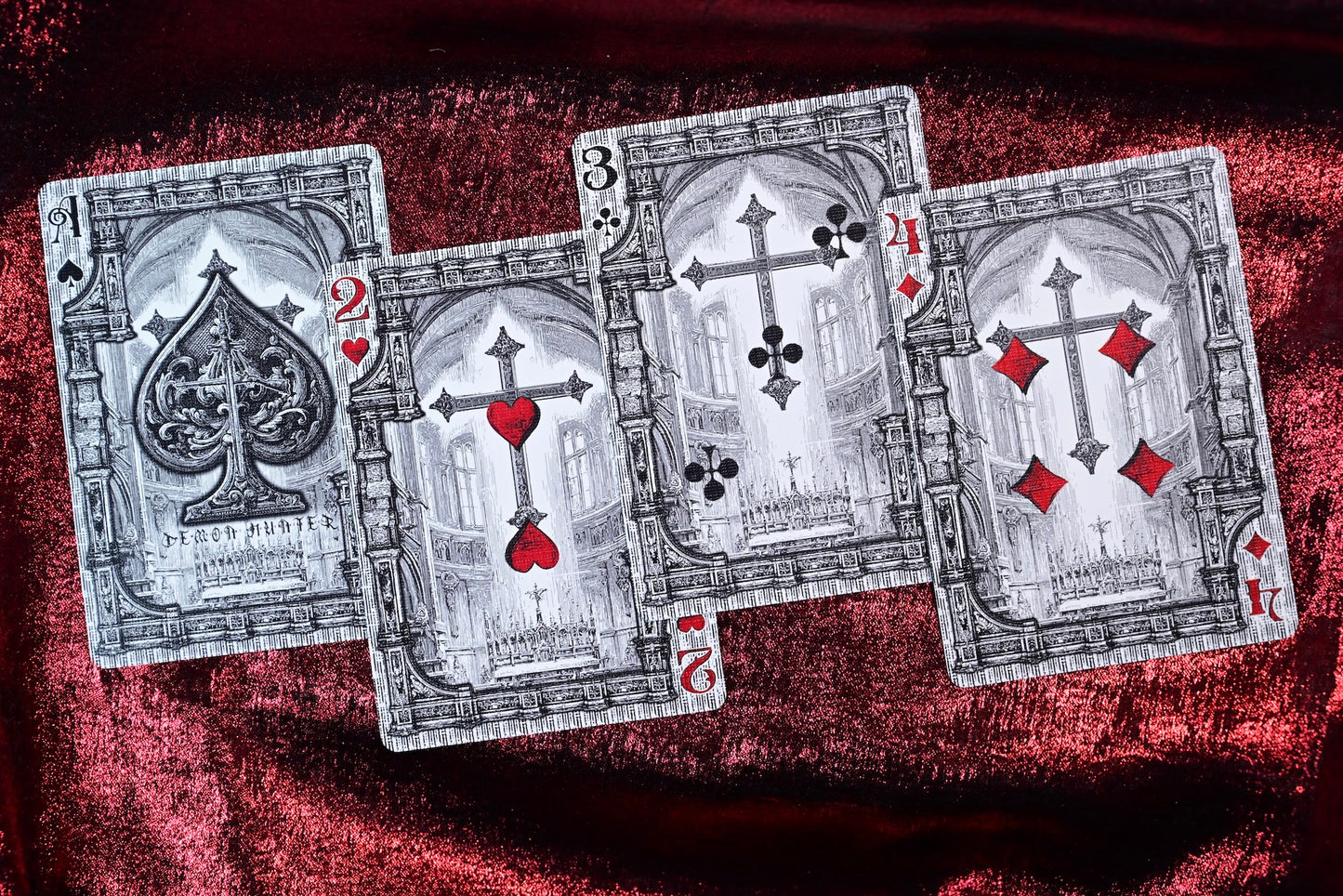 Trinity of Night playing cards series