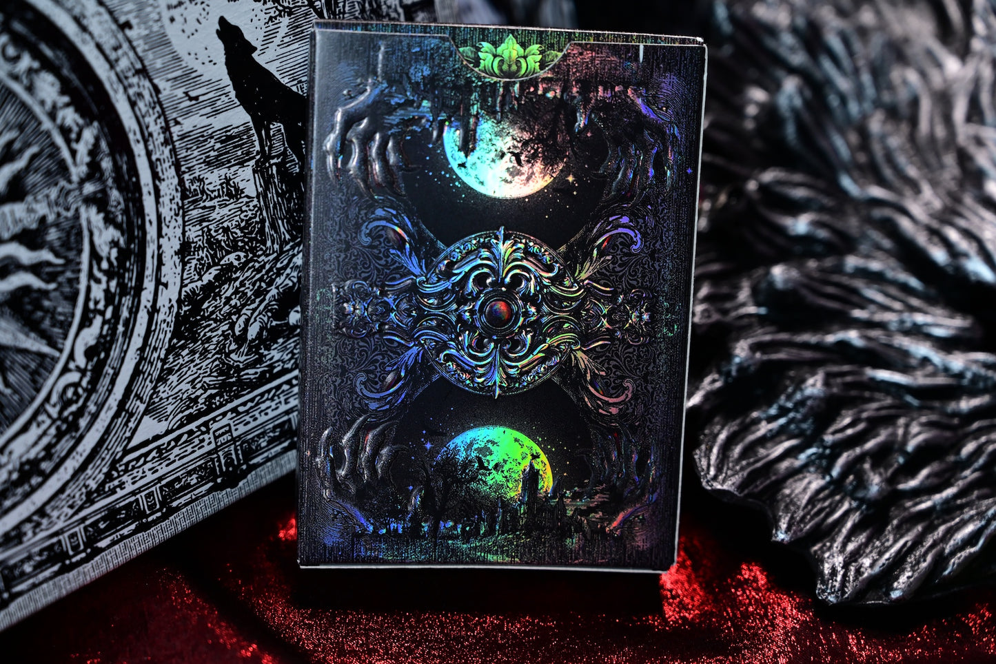 Trinity of Night playing cards series