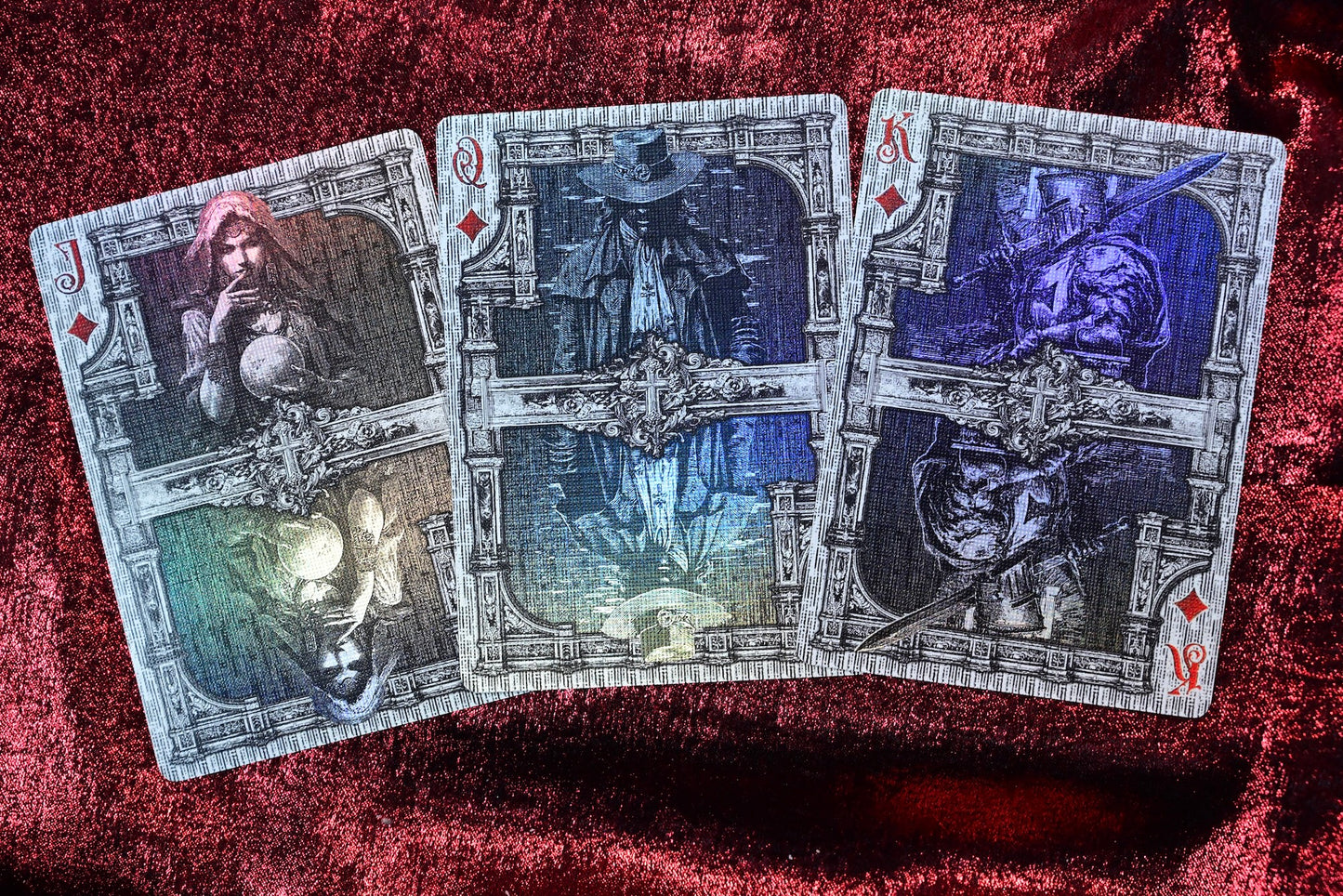 Trinity of Night playing cards series