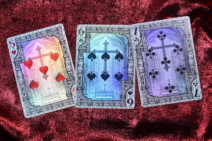 Trinity of Night playing cards series
