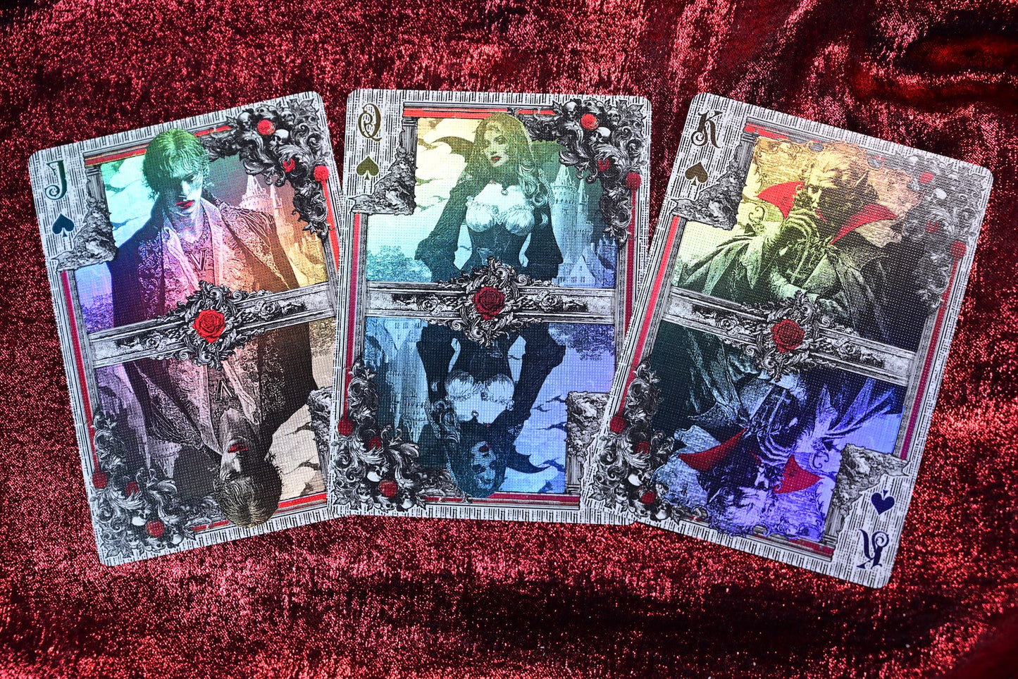 Trinity of Night playing cards series
