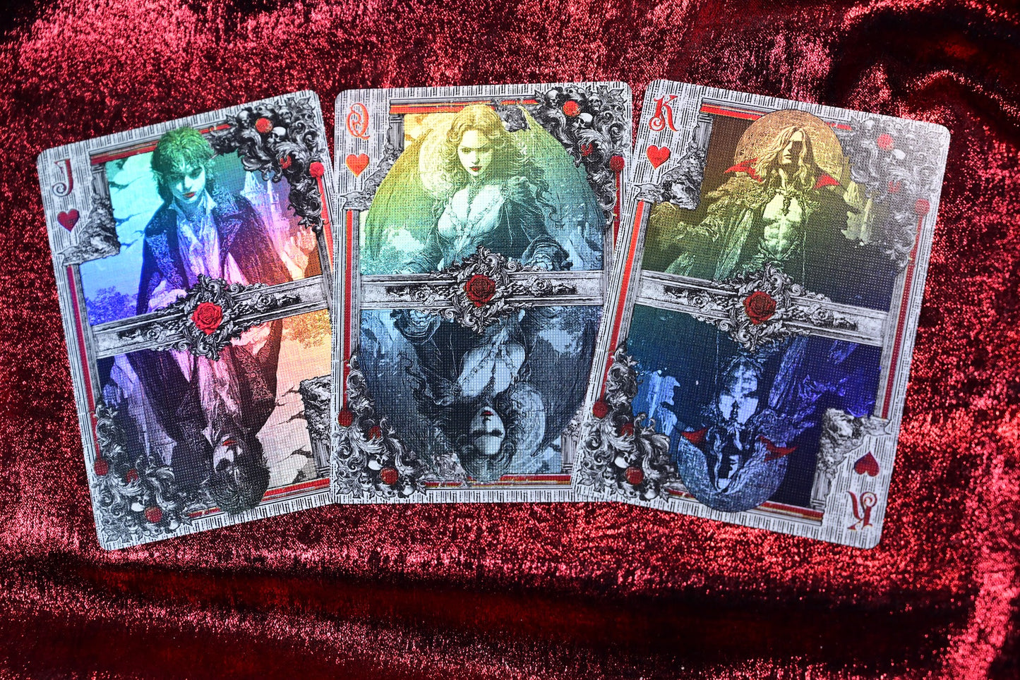 Trinity of Night playing cards series