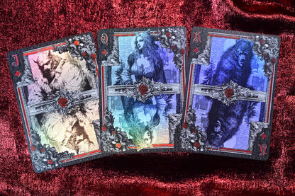 Trinity of Night playing cards series