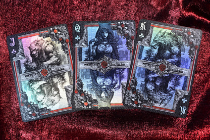 Trinity of Night playing cards series
