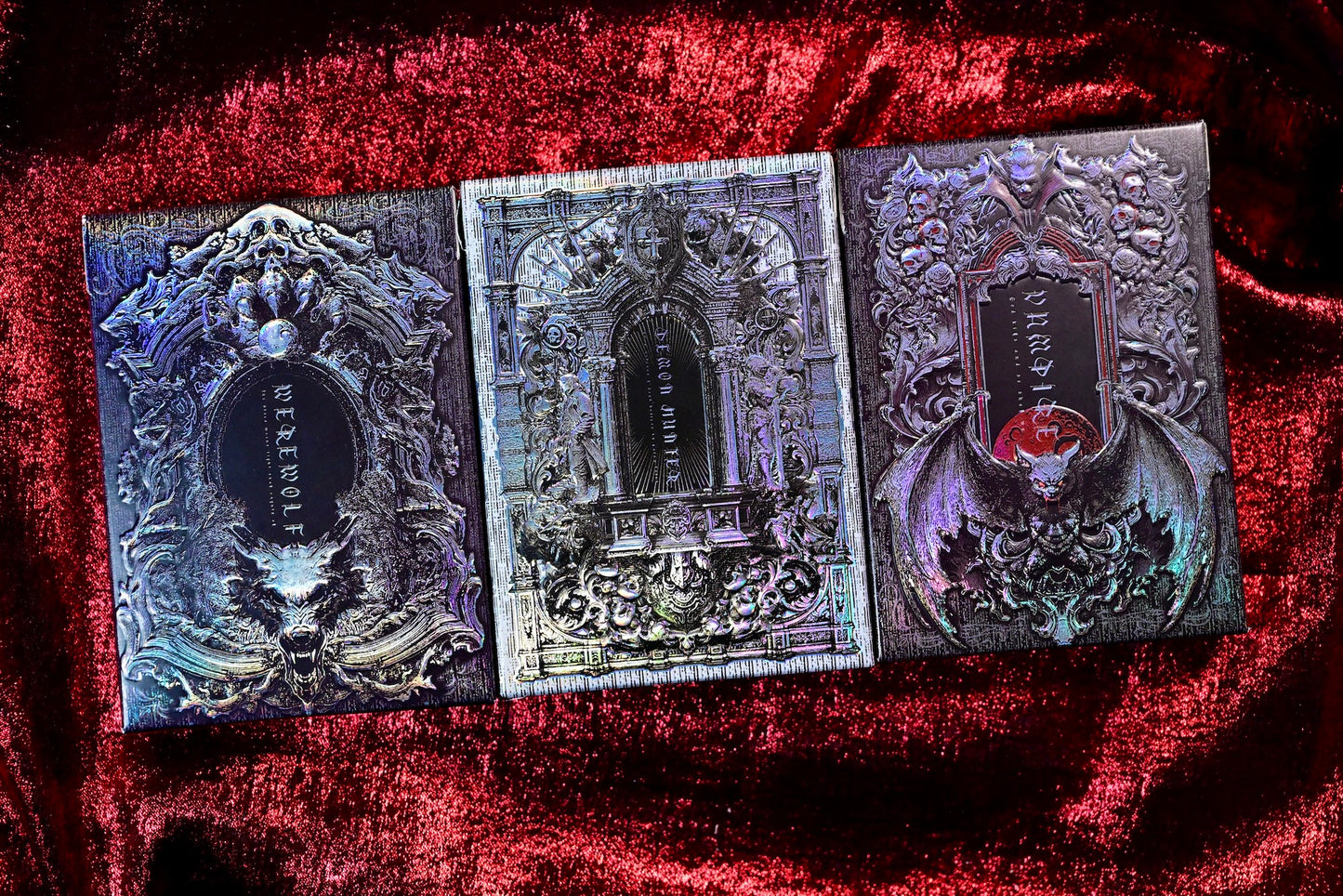 Trinity of Night playing cards series
