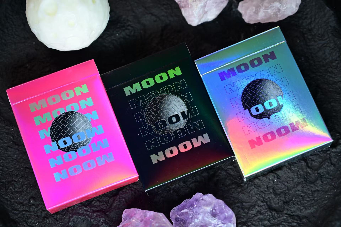 MOON (Super HOLO Series) cardistry playing cards