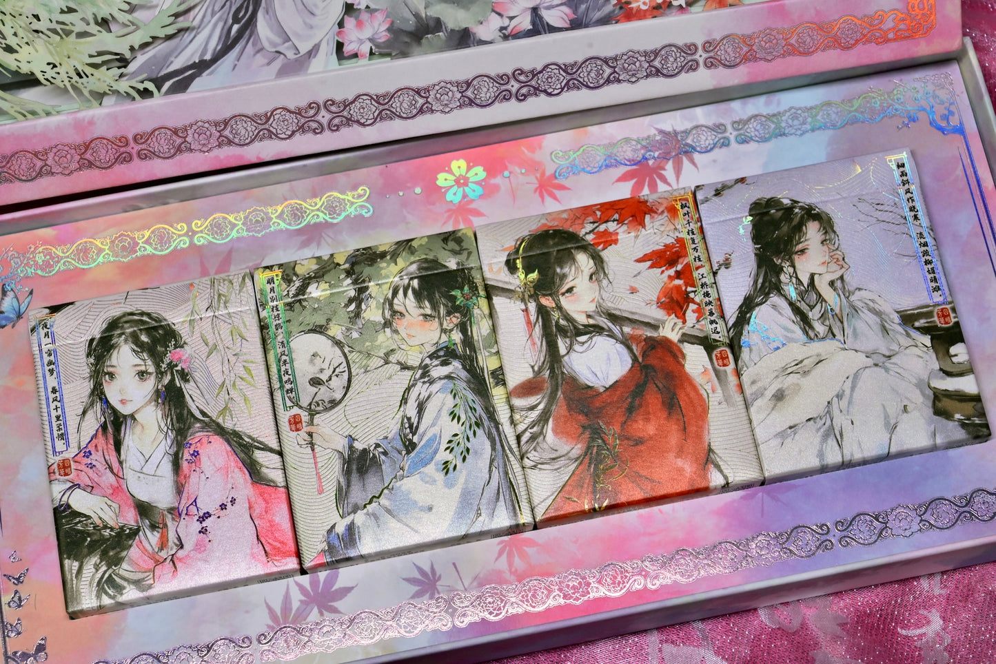 The Splendor of the Four Seasons Playing Cards Series