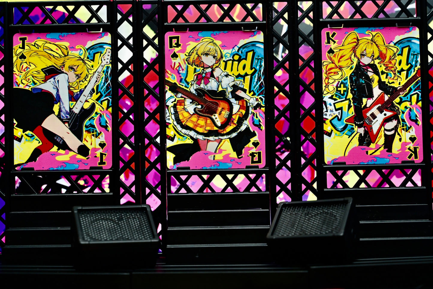 Akiba Frenzy! - Band Girls playing cards series