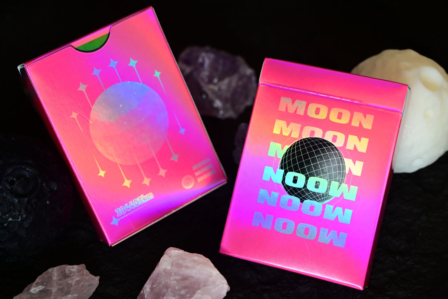 MOON (Super HOLO Series) cardistry playing cards