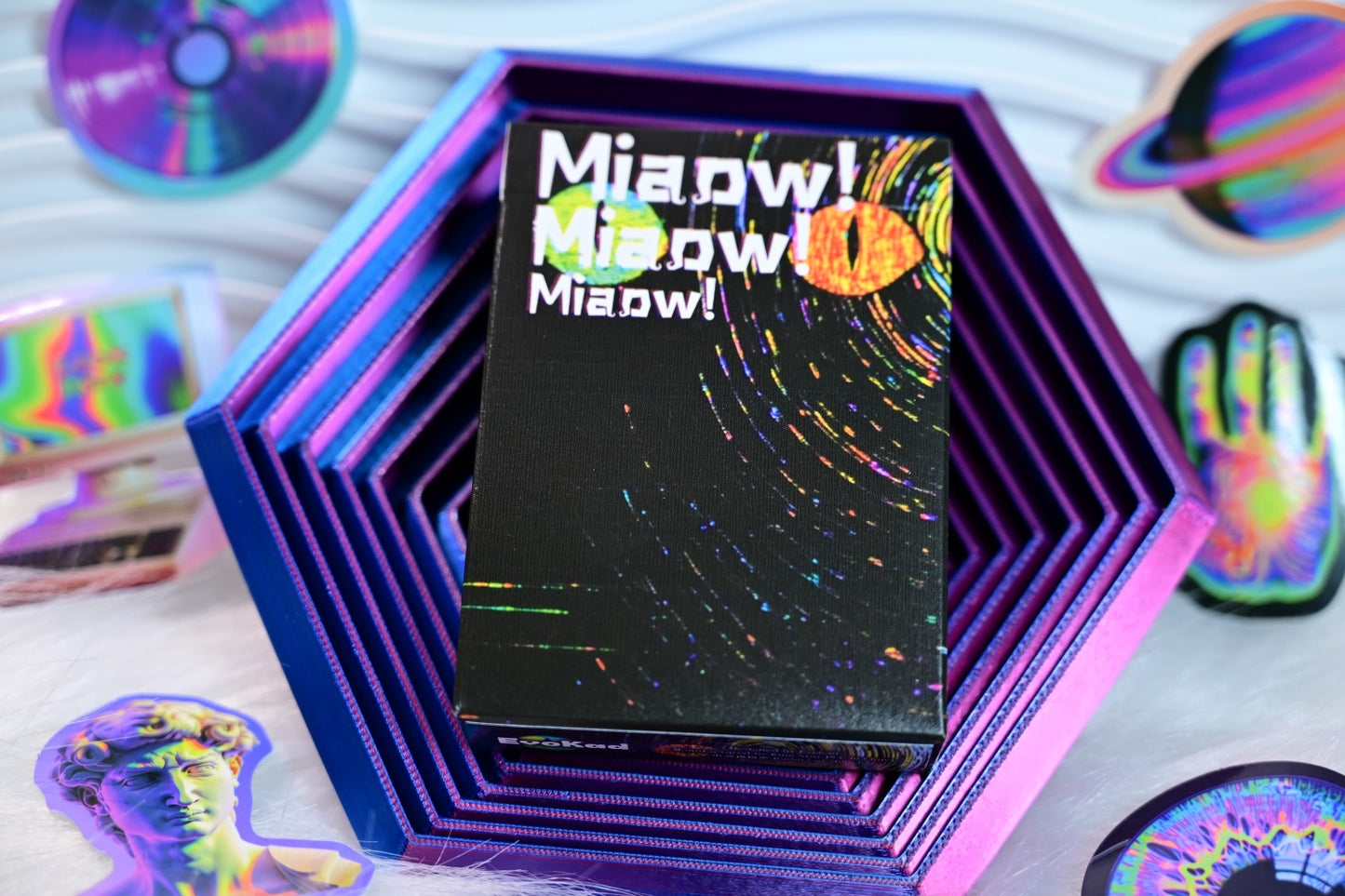 Radio Cat & Mad Bunny playing cards