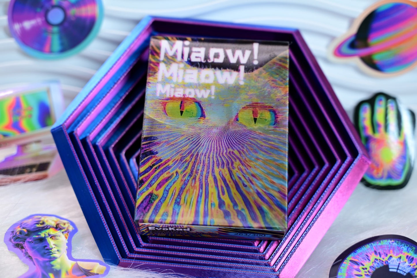 Radio Cat & Mad Bunny playing cards