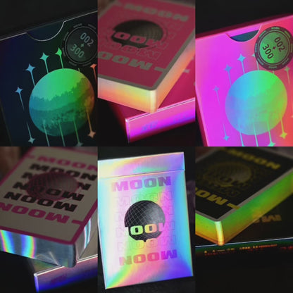 MOON (Super HOLO Series) cardistry playing cards